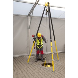 Lekki aluminiowy statyw bezpieczeństwa TM15