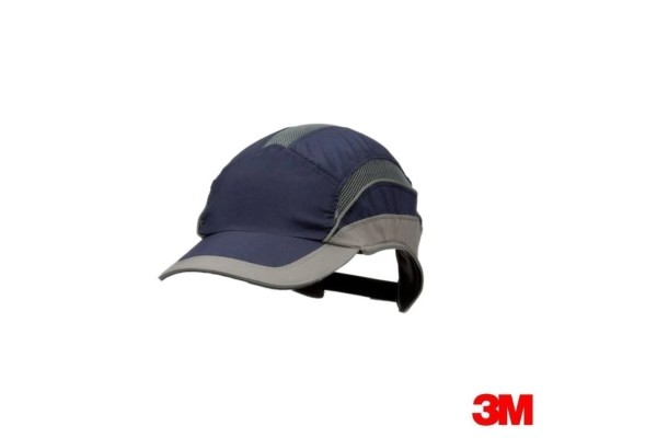 Lekki hełm ochronny 3M™ First Base™ 3 2031214, Elite, granatowy/szary, standardowy daszek