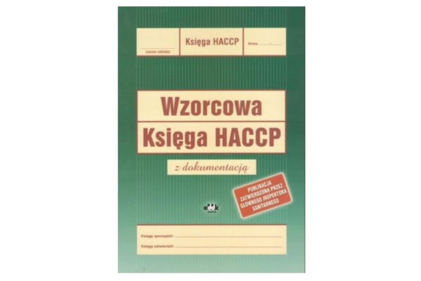 Książka „Wzorcowa Księga HACCP z dokumentacją”