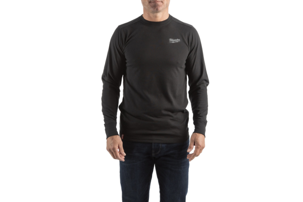 T-shirt z długim rękawem - czarny XXL Milwaukee