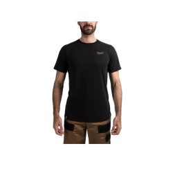 T-shirt z krótkim rękawem czarny HTSSBL- XL Milwaukee