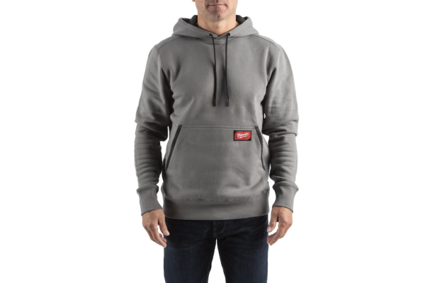 Bluza z kapturem L szara Milwaukee