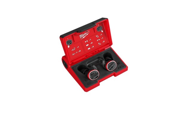 Zatyczki do uszu z Bluetooth ładowane przez USB Milwaukee