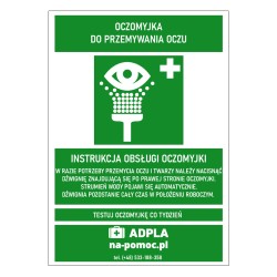 Instrukcja obsługi oczomyjki