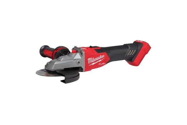 Szlifierka kątowa z płaską głowicą, hamulcem i włącznikiem suwakowym 125 mm M18 FUEL™