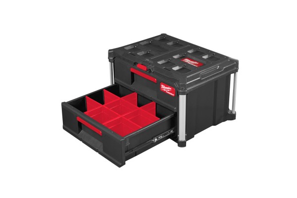 Skrzynia PACKOUT™ z 2 szufladami Milwaukee