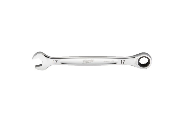 Klucze płasko-oczkowe z grzechotką MAX BITE™ 17mm Milwaukee