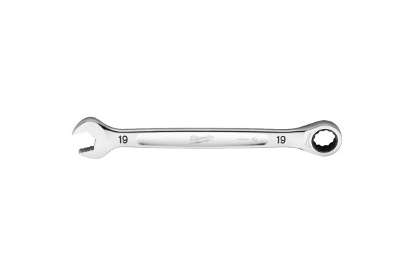 Klucze płasko-oczkowe z grzechotką MAX BITE™ 19mm Milwaukee