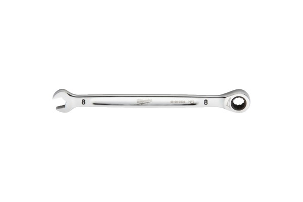 Klucze płasko-oczkowe z grzechotką MAX BITE™ 8mm Milwaukee