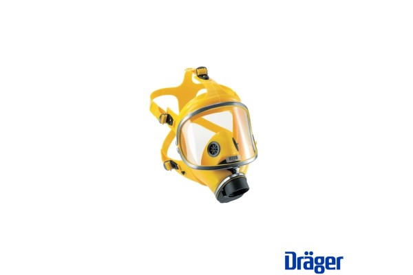 Dräger X-plore 6570 z wizjerem PC i korpusem z silikonu (żółta)