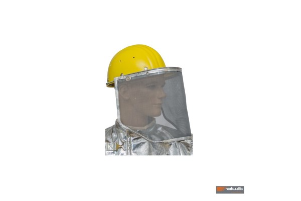 Osłona twarzy żaroodporna siatkowa 250x500 mm Alwit