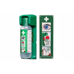 Płuczka do oczu Cederroth Eye Wash 500 ml z uchwytem ściennym REF 7251- 7200
