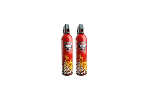 Spray gaśniczy 750ml (2 szt.)- gasi tłuszcze jadalne - do domu, kuchni, na kemping