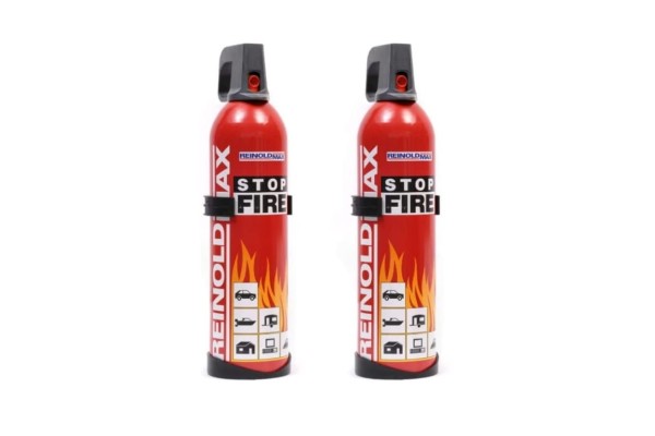 Spray gaśniczy 1000 ml (2szt) - do domu, garażu, na kemping