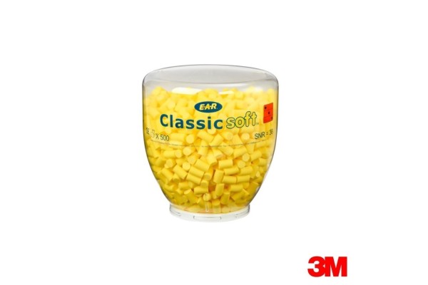 Wkładki do uszu 3M E-A-R Classic PD-01-001 butla 500 par 